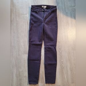 American Apparel Super Skinny Purple Jeans 27